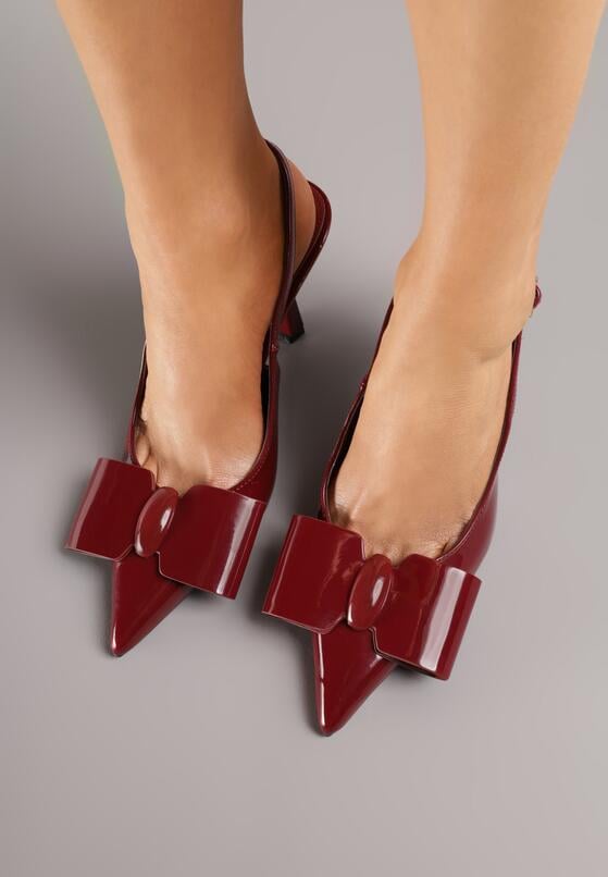 Бордові Туфлі 3