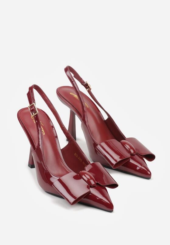 Бордові Туфлі 5