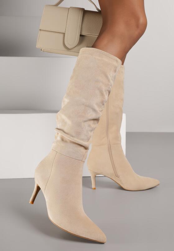 Бежеві Чоботи 1