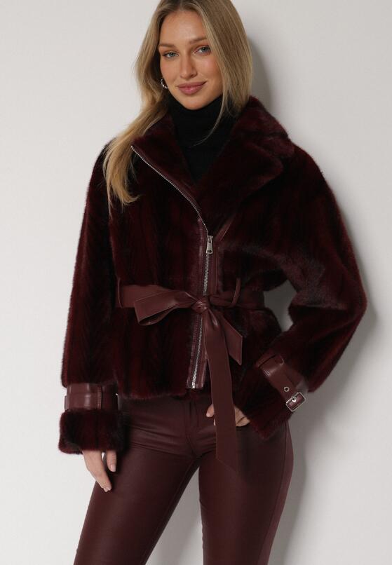 Бордова Куртка 1