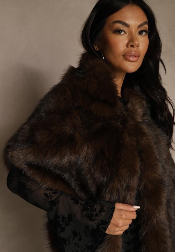 Коричневе Пончо 5