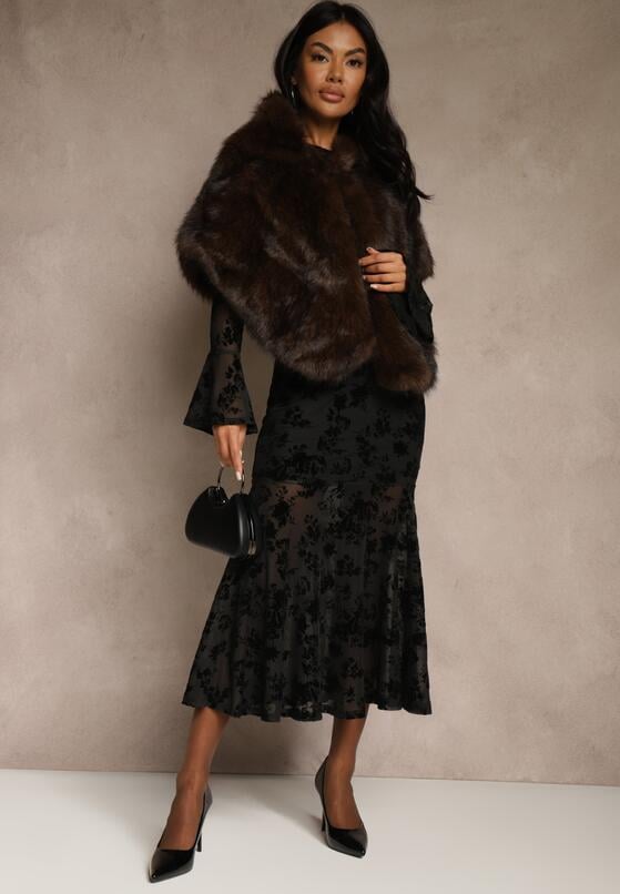 Коричневе Пончо 2