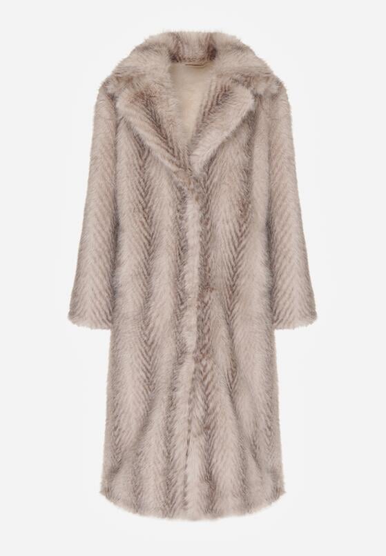 Cвітло-Бежеве Пальто 6