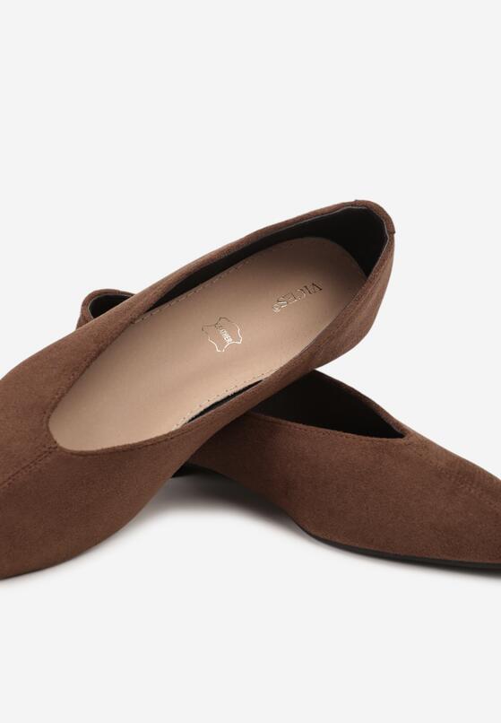 Коричневі Балетки 7