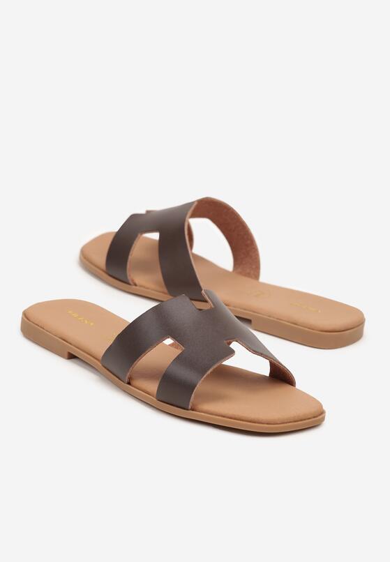 Коричневі Шльопанці 5