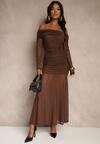 Коричнева Сукня