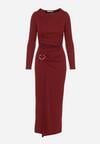 Бордова Сукня