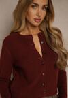 Бордовий Кардиган