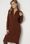 Коричнева Сукня