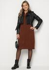 Коричнева Сукня