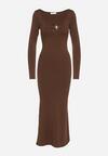Коричнева Сукня