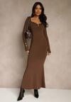 Коричнева Сукня