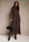 Коричнева Сукня