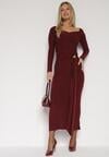 Бордова Сукня