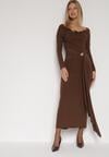 Коричнева Сукня