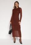 Коричнева Сукня