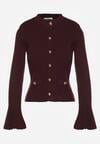 Бордовий Кардиган