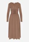 Коричнева Сукня