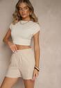 Cвітло-Бежеві Шорти