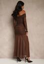 Коричнева Сукня