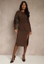 Коричнева Сукня