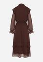 Коричнева Сукня