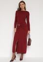 Бордова Сукня