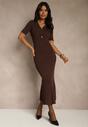 Коричнева Сукня