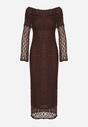 Коричнева Сукня