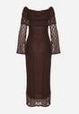 Коричнева Сукня