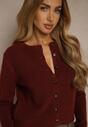 Бордовий Кардиган