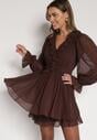 Коричнева Сукня