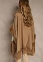 Коричневе Пончо