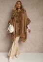 Коричневе Пончо