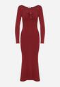 Бордова Сукня