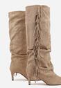 Темно-Бежеві Чоботи