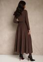 Коричнева Сукня