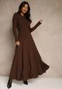 Коричнева Сукня