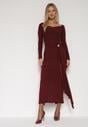 Бордова Сукня