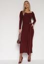 Бордова Сукня