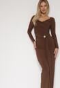 Коричнева Сукня