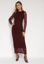 Бордова Сукня