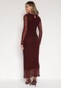 Бордова Сукня