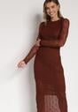 Коричнева Сукня