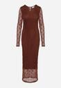 Коричнева Сукня