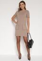 Бежева Сукня