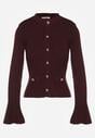 Бордовий Кардиган
