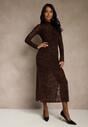 Коричнева Сукня
