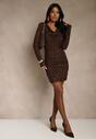 Коричнева Сукня
