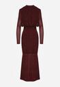 Бордова Сукня